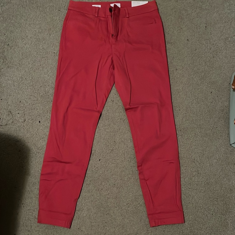 Loft skinny ankle pants mid rise